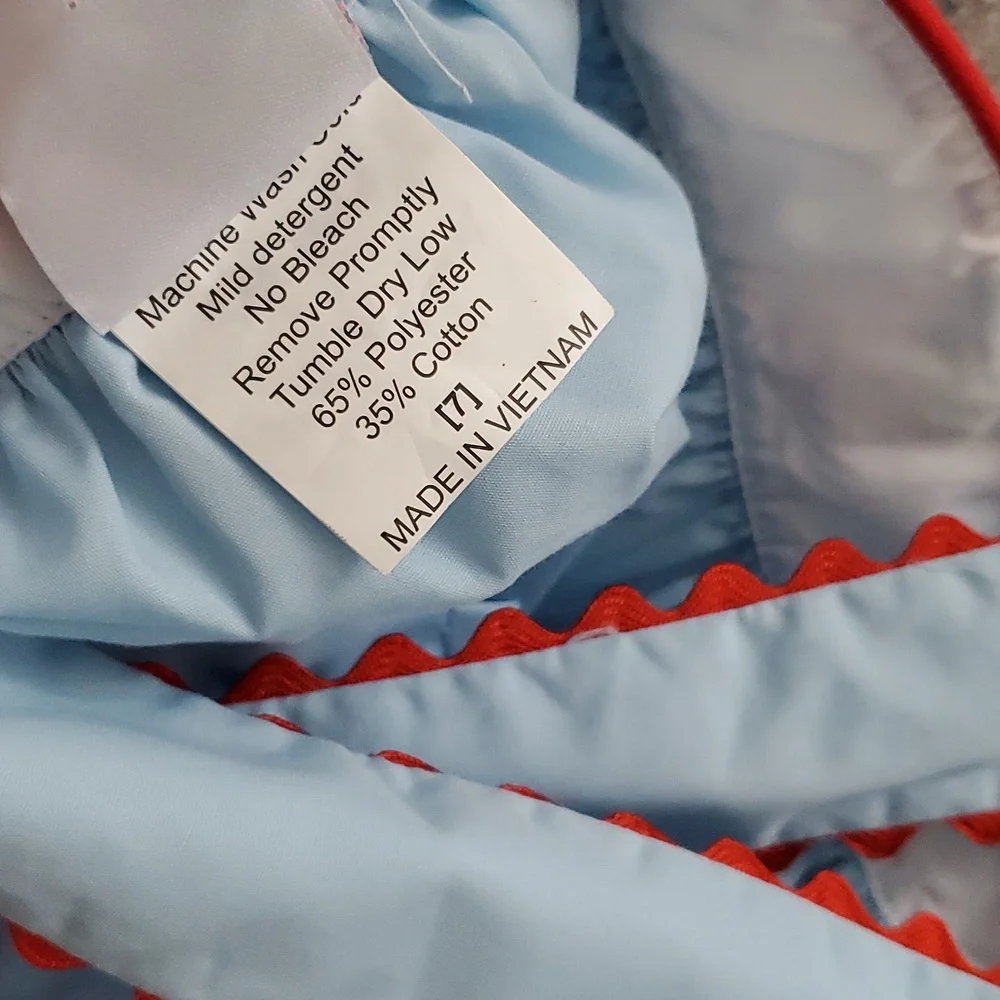 NWT Stitchy Fish Girls Patriotic Embroidered Ice Pop Summer Dress Sz7 - Picture 9 of 9